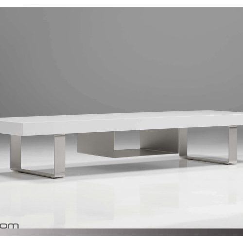 Contemporary White Tv Stands (Photo 3 of 15)