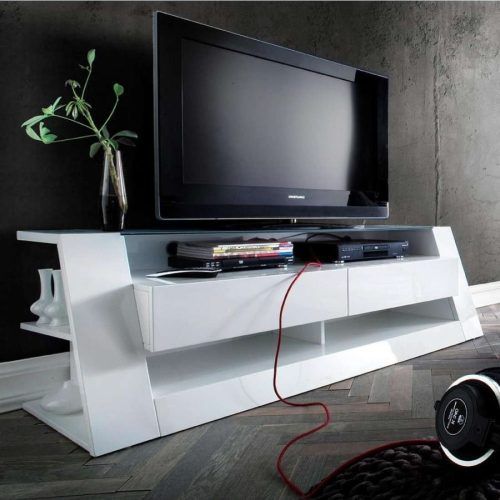 White High Gloss Tv Stands (Photo 15 of 20)