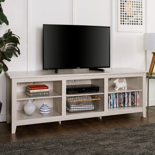 Modern Black Floor Glass Tv Stands For Tvs Up To 70 Inch (Photo 11 of 20)