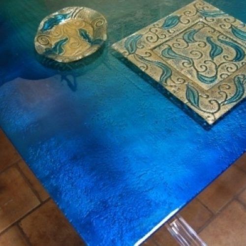 Blue Glass Dining Tables (Photo 11 of 20)