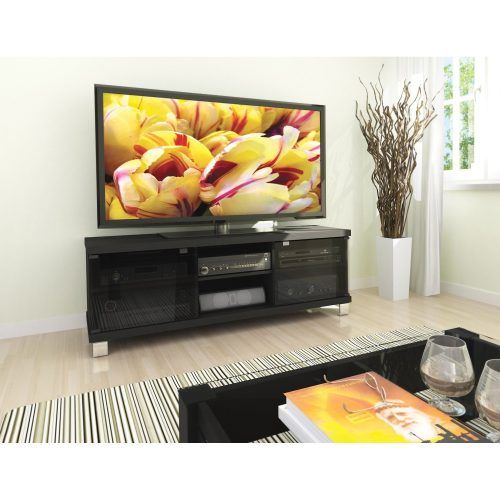 Modern Black Universal Tabletop Tv Stands (Photo 20 of 20)