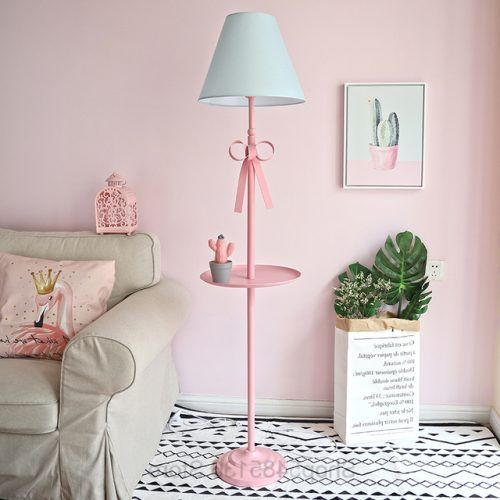 Pink Floor Lamps (Photo 8 of 20)