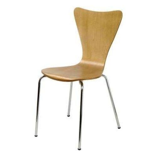 Plywood & Metal Brown Dining Chairs (Photo 15 of 20)