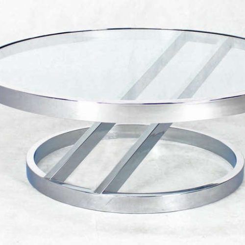 Chrome And Glass Modern Coffee Tables (Photo 19 of 20)
