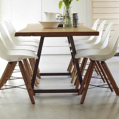 Solid Oak Dining Tables And 8 Chairs (Photo 3 of 20)