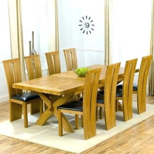 8 Seater Oak Dining Tables (Photo 9 of 20)