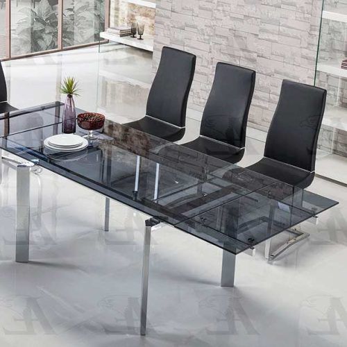 Smoked Glass Dining Tables And Chairs (Photo 11 of 20)