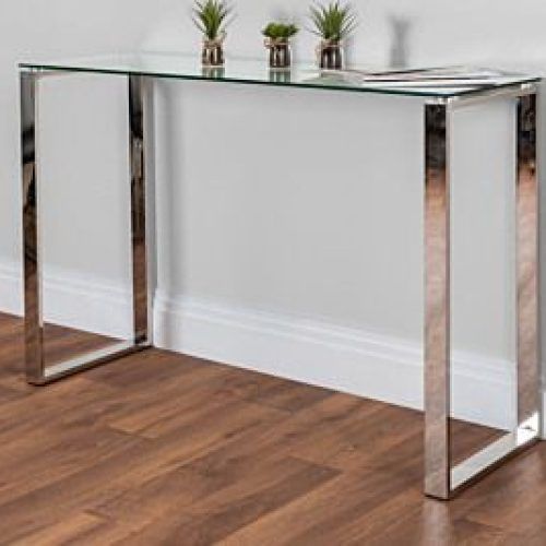 Chrome Console Tables (Photo 12 of 20)