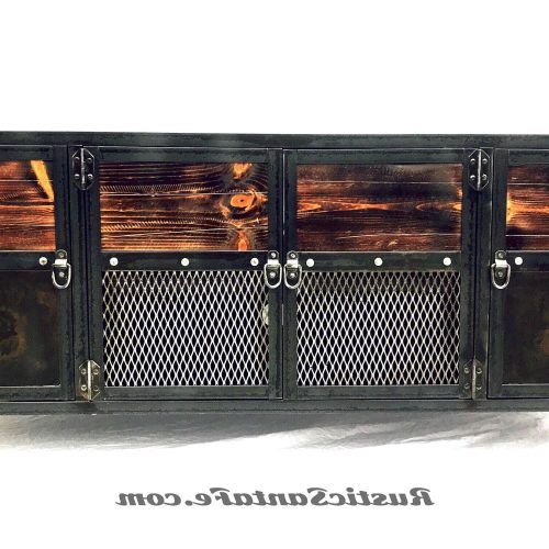 Industrial Tv Cabinets (Photo 5 of 20)