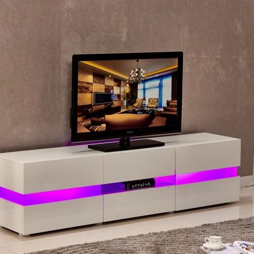 Tv Stands With Lights (Photo 6 of 20)