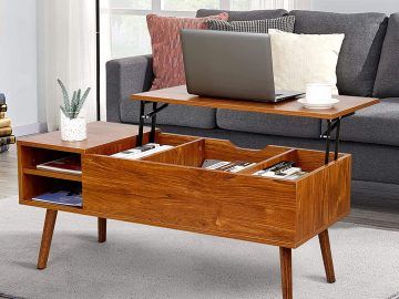 Modern Coffee Tables with Hidden Storage Compartments