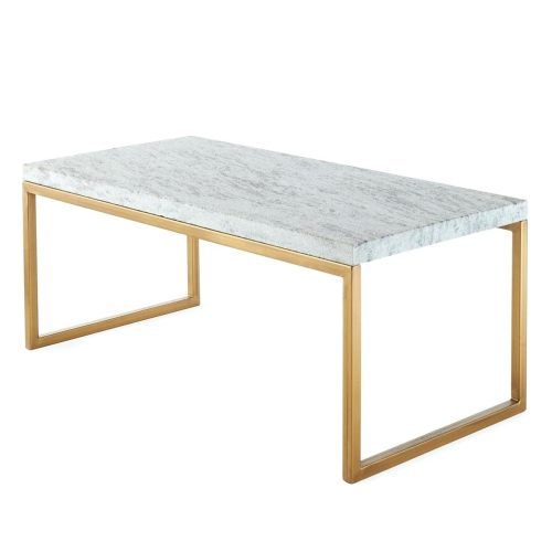 Modern Marble Iron Coffee Tables (Photo 13 of 20)