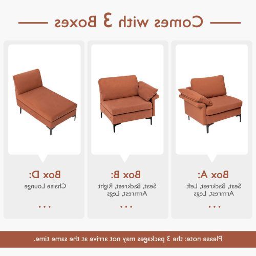 3 Seat L-Shape Sofa Couches With 2 Usb Ports (Photo 14 of 20)