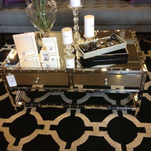 Oval Mirrored Coffee Tables (Photo 14 of 20)