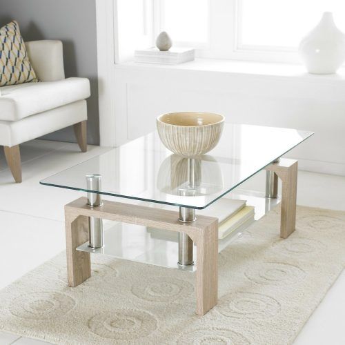 Chrome And Glass Rectangular Coffee Tables (Photo 18 of 20)