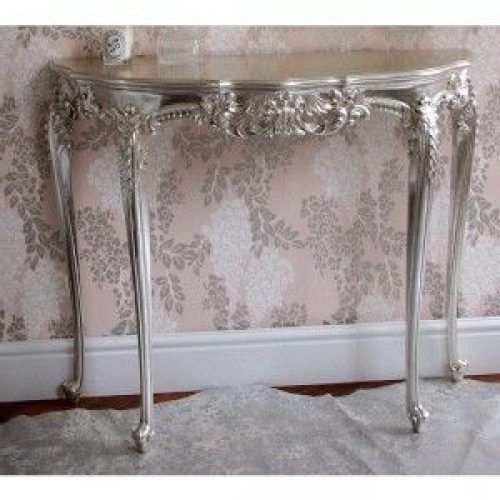 Silver Console Tables (Photo 6 of 20)