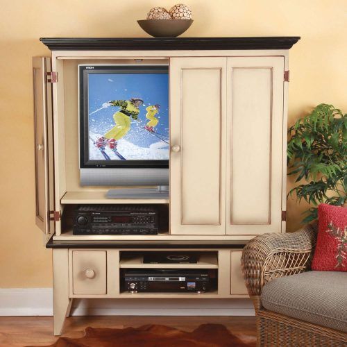 Enclosed Tv Cabinets With Doors (Photo 10 of 20)