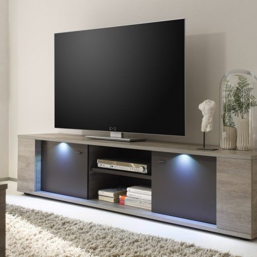 Carbon Extra Wide Tv Unit Stands (Photo 7 of 20)