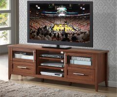  Best 20+ of Modern Black Floor Glass Tv Stands for Tvs Up to 70 Inch