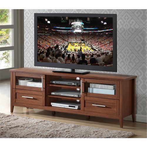 Modern Black Floor Glass Tv Stands For Tvs Up To 70 Inch (Photo 1 of 20)