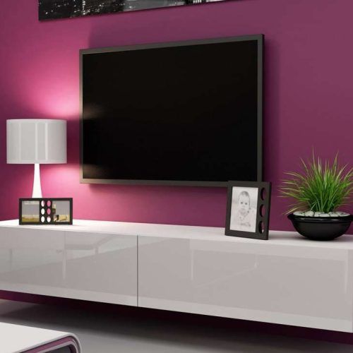 White Gloss Tv Cabinets (Photo 17 of 20)