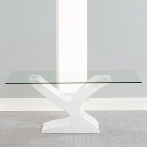 White Gloss And Glass Dining Tables (Photo 10 of 20)