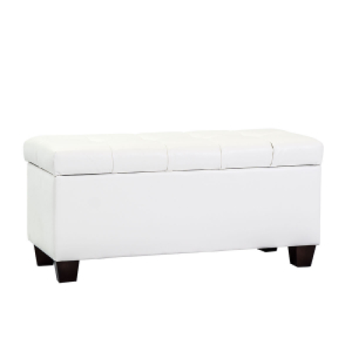 White And Clear Acrylic Tufted Vanity Stools (Photo 15 of 20)