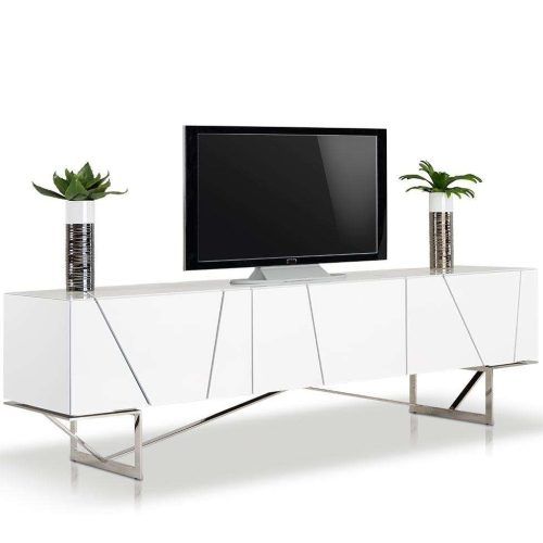 Modern White Tv Stands (Photo 6 of 15)