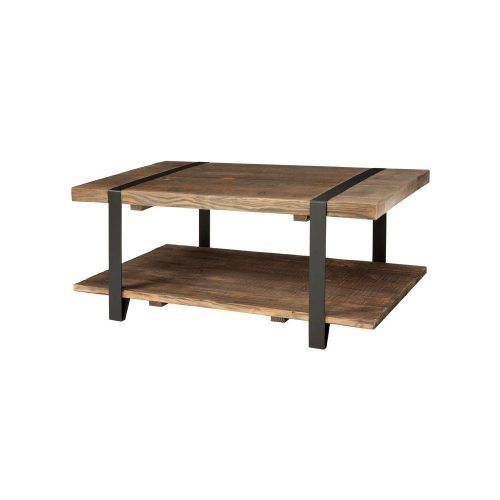 Alaterre Country Cottage Wooden Long Coffee Tables (Photo 15 of 20)