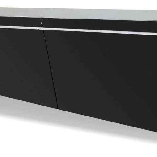 Contemporary Black Tv Stands (Photo 15 of 15)