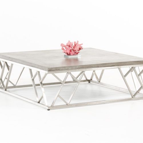 Modern Concrete Coffee Tables (Photo 19 of 20)