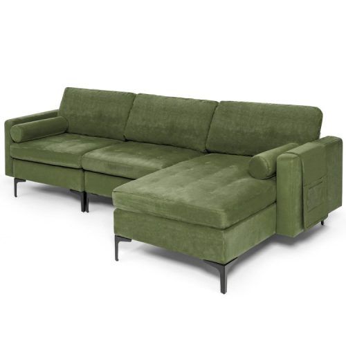 3 Seat L-Shape Sofa Couches With 2 Usb Ports (Photo 18 of 20)