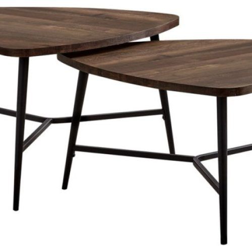 2-Piece Modern Nesting Coffee Tables (Photo 19 of 20)