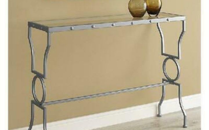 20 Inspirations Chrome and Glass Modern Console Tables