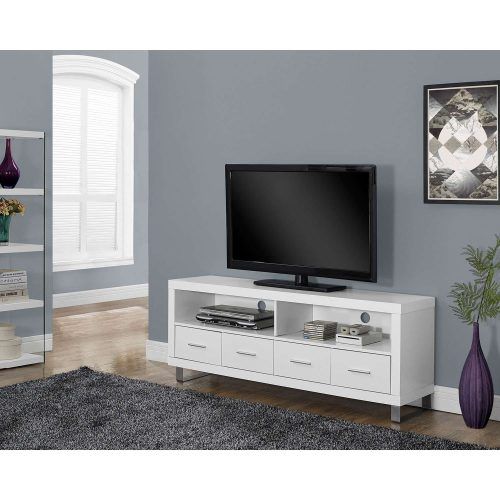 White Tv Stands (Photo 5 of 15)