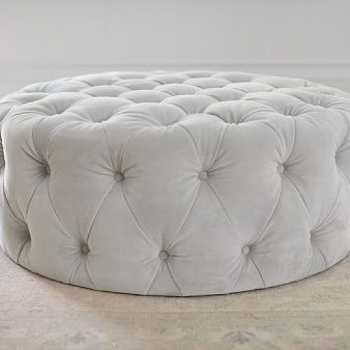 Tufted Ottomans (Photo 19 of 20)