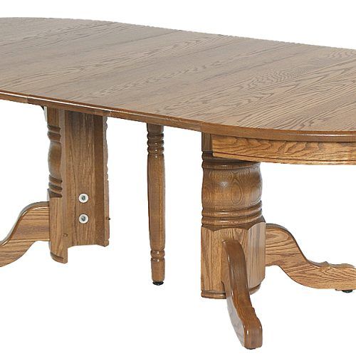 Monogram 48'' Solid Oak Pedestal Dining Tables (Photo 20 of 20)