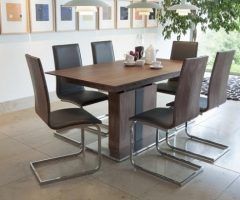 2024 Popular Extending Dining Tables 6 Chairs