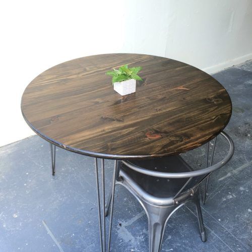 Round Hairpin Leg Dining Tables (Photo 16 of 20)