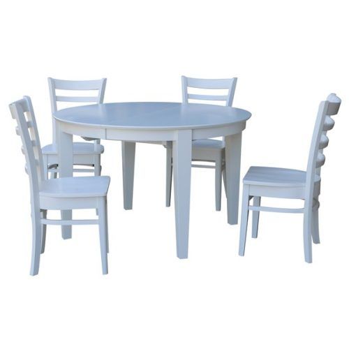 Taulbee 5 Piece Dining Sets (Photo 12 of 20)