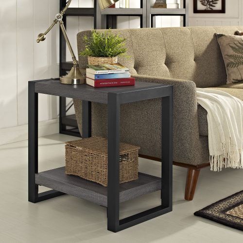 Carbon Loft Witten Angle Iron And Driftwood Coffee Tables (Photo 16 of 20)