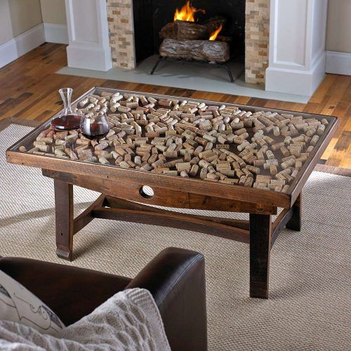 Coffee Tables With Glass Top Display Drawer (Photo 17 of 20)