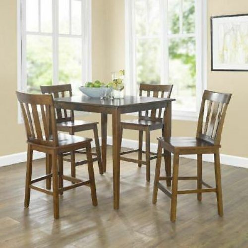 Denzel 5 Piece Counter Height Breakfast Nook Dining Sets (Photo 20 of 20)