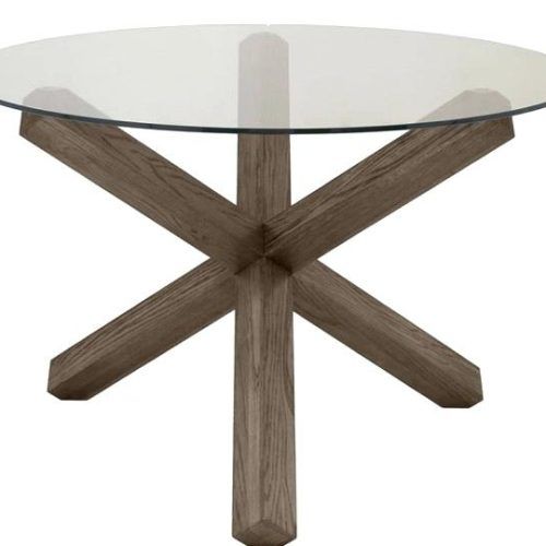 Glass Oak Dining Tables (Photo 13 of 20)