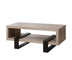 2024 Latest Gray Driftwood Storage Coffee Tables