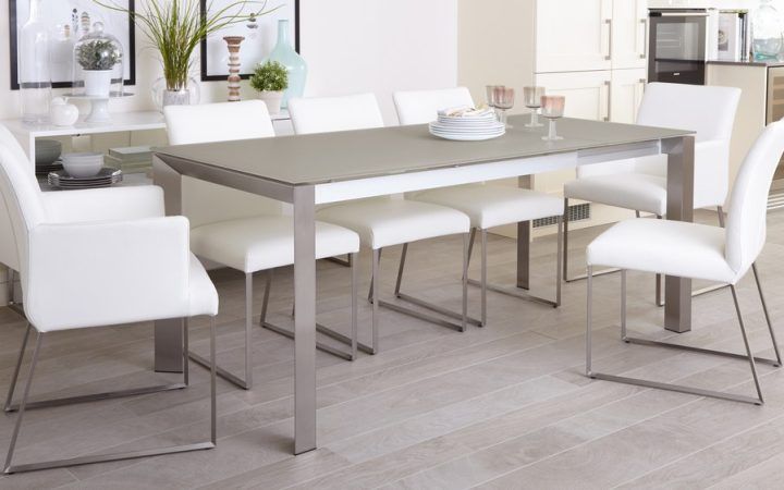 20 Best Grey Glass Dining Tables