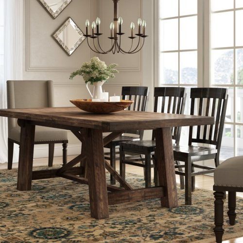 Folcroft Acacia Solid Wood Dining Tables (Photo 19 of 20)