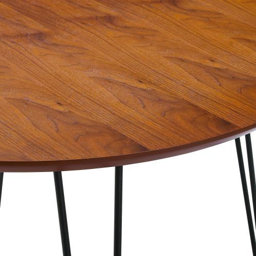 Round Hairpin Leg Dining Tables (Photo 15 of 20)