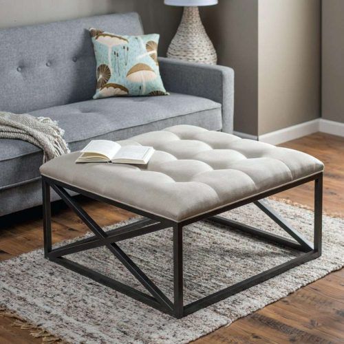 Round Upholstered Coffee Tables (Photo 18 of 20)