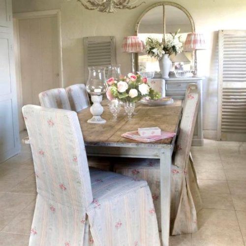 Shabby Chic Dining Chairs (Photo 12 of 20)